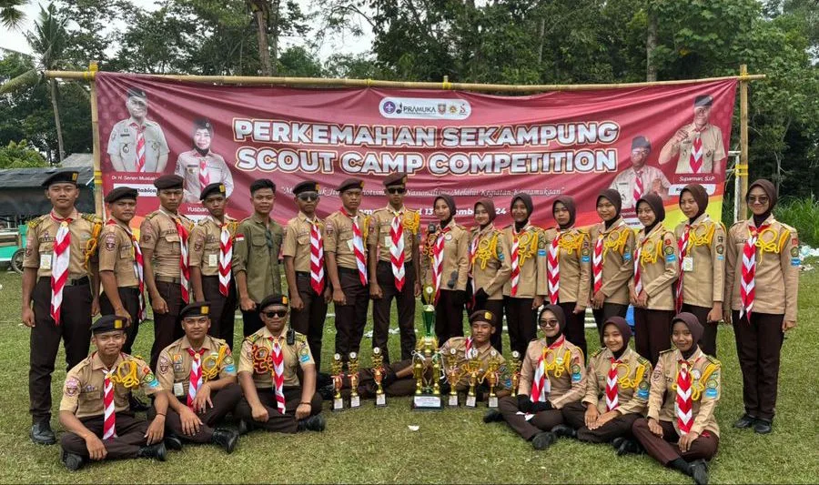 Read more about the article MA Ma’arif NU 5 Darul Ulum Raih Juara Umum di Perkemahan Sekampung Scout Camp Competition 2024