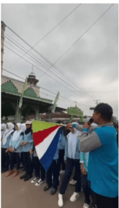 Jalan Sehat Meriah di Yayasan Pesantren Darul Ulum Sekampung