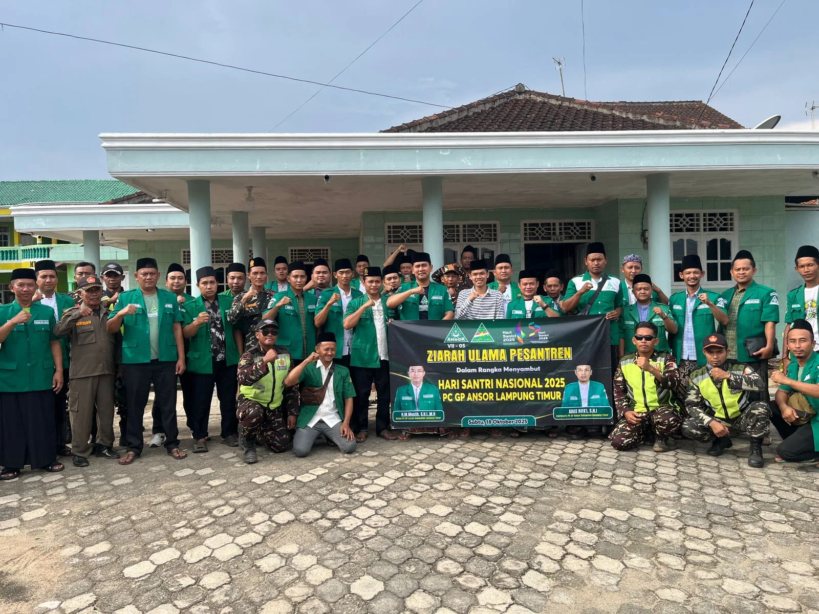 Read more about the article PC GP Ansor Lampung Timur Gelar Ziarah Ulama Pesantren di Darul Ulum Sambut Hari Santri Nasional 2025