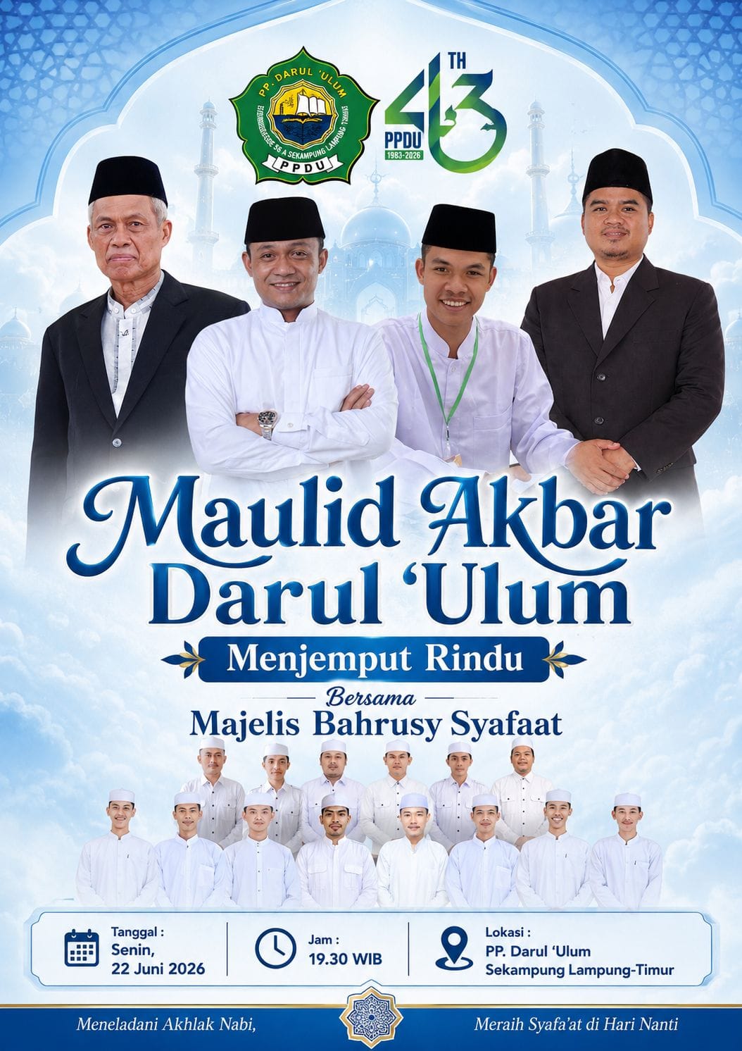Haul Almarhumin Pendiri Pondok Pesantren Darul Ulum, Haflah Akhirussanah, dan Khataman Kitab Klasik Berlangsung Khidmat dan Meriah